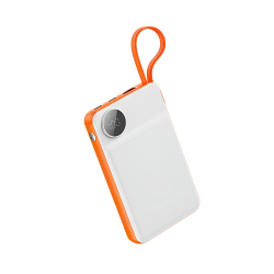 Power Bank WIWU 22.5W 10000Mah 2 Input/5 Output Wi-P007 WHITE+ORANGE